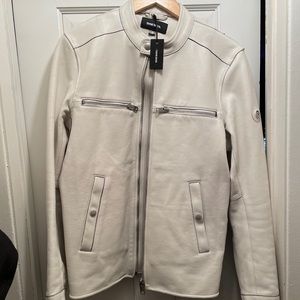 Diesel L-Grenfell Men's Leather Racer Jacket NWT